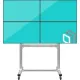 Стойка для телевизора Onkron FSPRO2L-22 серебристый