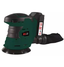 Эксцентриковая шлифмашина KLPRO KLEZ18-50 с 2-мя АКБ