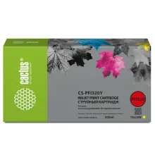 Картридж CACTUS CS-PFI320Y аналог Canon PFI320Y