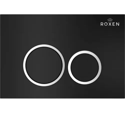 Унитаз подвесной Roxen Martin в комплекте с инсталляцией StounFix Dual Fresh 6 в 1 968508 кнопка: черный