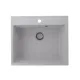 Кухонная мойка Ulgran QUARTZ Forte 580-04 платина