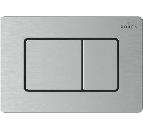 Унитаз подвесной Roxen Royal Matt в комплекте с инсталляцией StounFix Dual Fresh 6 в 1 968301 кнопка: сатин