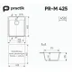 Кухонная мойка Practik PR-M 425-002 слоновая кость