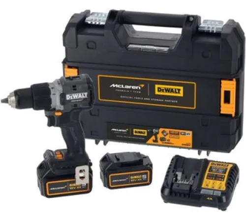 Ударная дрель-шуруповерт DeWalt DCD85MP2T с 2-мя АКБ, кейс