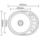 Кухонная мойка Ledeme L75745-6R