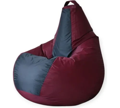 Кресло-мешок Mio Tesoro Груша Kombo XXL GF-130x85-BG бордовый