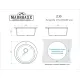 Кухонная мойка MARRBAXX Виктори Z30Q10 светло-серый