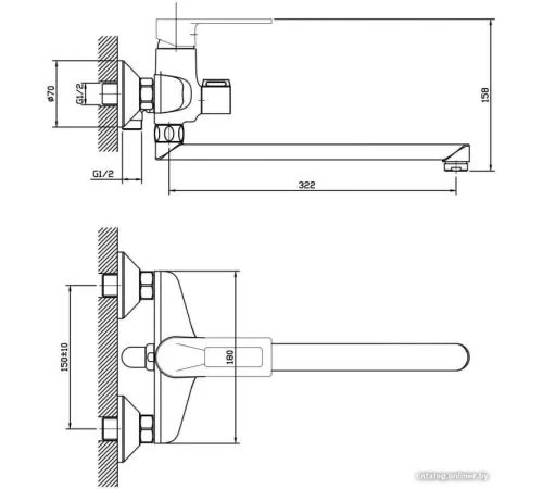 Смеситель Esko Belgrade BD 31