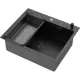 Кухонная мойка ARFEKA Eco AR мойка 600*500 POP-UP, коландер G, дозатор BLACK DECOR