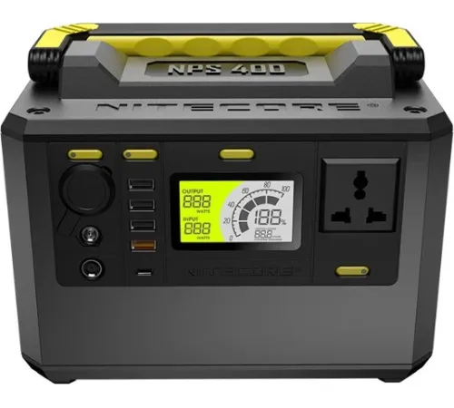 Портативная зарядная станция Nitecore NPS400 117 000 мАч