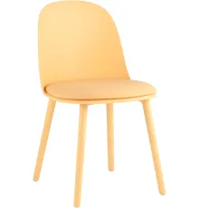 Стул Stool Group Fog с подушкой SL-7022DP желтый