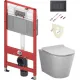 Унитаз подвесной AM.PM Sunny Flashclean C85C1701SC + TECE 9400414