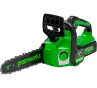 Аккумуляторная пила Greenworks GD24CS30K2 2007007UA с 1-м АКБ 2 Ач