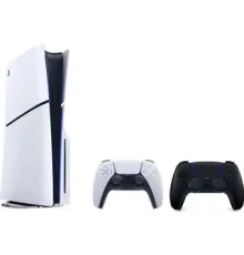 Игровая приставка Sony PlayStation 5 Slim CFI-20XX 1 ревизия, с дисководом, 2 геймпада, белый/черный