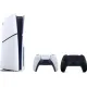 Игровая приставка Sony PlayStation 5 Slim CFI-20XX 1 ревизия, с дисководом, 2 геймпада, белый/черный