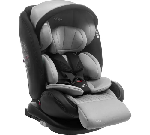 Детское автокресло Indigo Max-X ST-3 серый