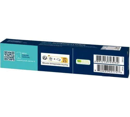 Термопаста Arctic MX-6 ACTCP00081A 8 г