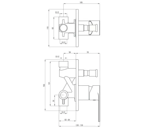 Смеситель Deante Alpinia BGA 044P
