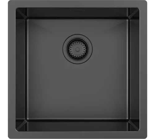 Кухонная мойка ZorG ZRN 4545 Premium PVD Gunblack