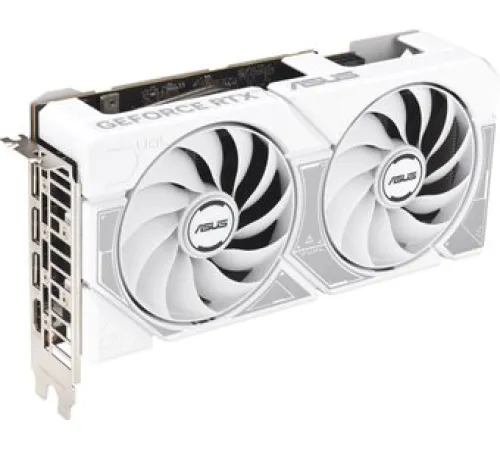 Видеокарта ASUS Dual GeForce RTX 5060 8GB GDDR7 White OC Edition DUAL-RTX5060-O8G-WHITE