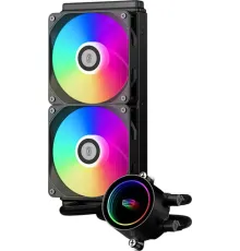 Система жидкостного охлаждения для процессора PCCooler DA240 ARGB черный