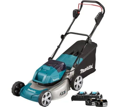 Газонокосилка Makita DLM460PT2 с 2-мя АКБ