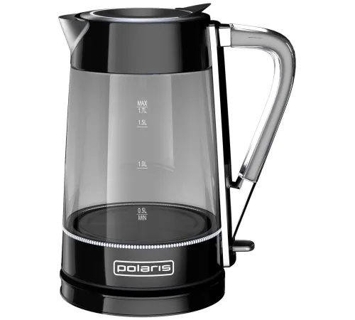 Электрический чайник Polaris PWK 1715CGL Water Way Pro черный