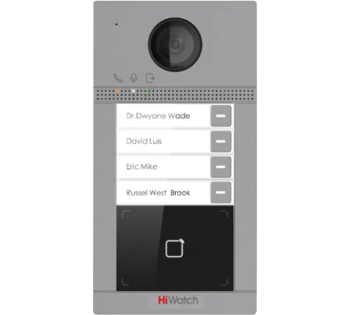 Вызывная панель HiWatch VDP-D4214W/Flush