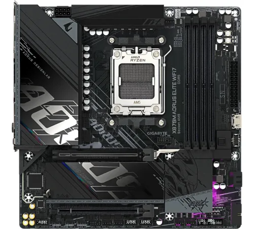 Материнская плата Gigabyte X870M Aorus Elite WiFi7