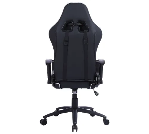 Кресло CACTUS CS-CHR-030BLS черный/серебристый