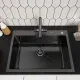 Кухонная мойка ARFEKA ECO AR 700*500 BLACK PVD NANO