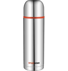 Термос StarWind 20-1000 1л серебристый/красный