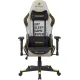 Игровое геймерское кресло Evolution Tactic PRO Special edition D2 черный/серый/желтый