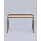 Стол Stool Group Pyramid 118x53 T-002-P светлое дерево/серый