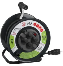 Удлинитель ЭРА RMx-4es-3x1.5-50m-IP44KG Б0046804