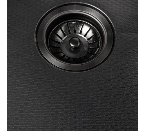 Кухонная мойка ARFEKA ECO AR 450*450 BLACK PVD NANO DECOR