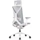 Офисное кресло SitZone E-YR-001A-P1-WH сетка/ткань, серый
