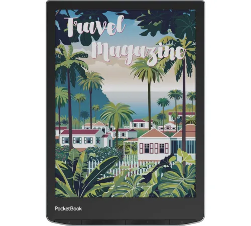 Электронная книга PocketBook 743K3 InkPad Color 3 черный/серебристый