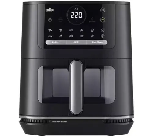 Аэрогриль аэрофритюрница Braun MultiFry 5 Air Fryer 3-i-n1 HF5075IBK