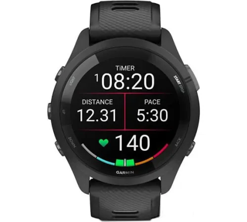 Умные часы Garmin Forerunner 265 черный/пудрово-серый