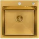 Кухонная мойка Diamond 500*500, коландер, дозатор GOLD DECOR