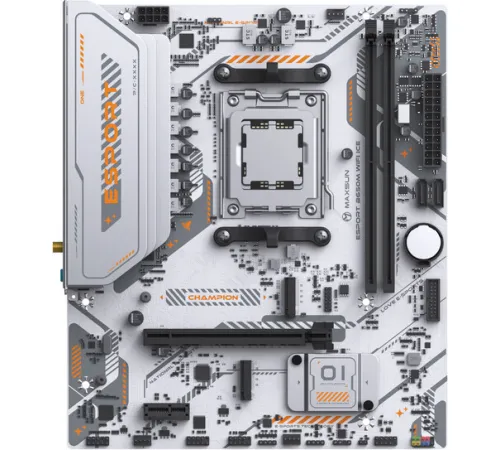 Материнская плата Maxsun eSport B650M WiFi6 Ice