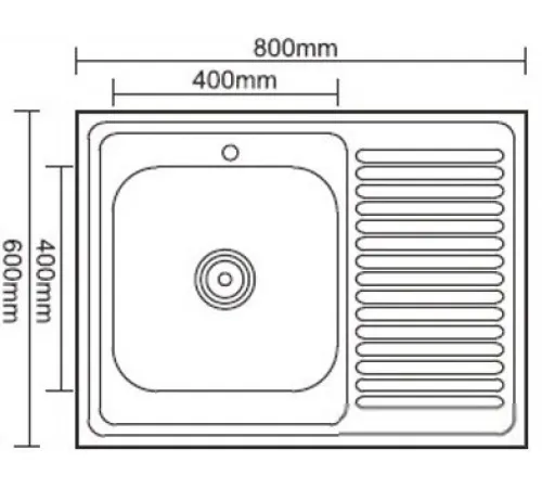 Кухонная мойка Ledeme L98060-6L