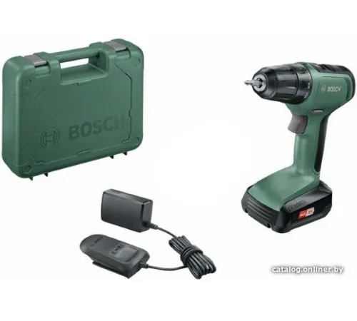 Дрель-шуруповерт Bosch UniversalDrill18 06039C8004 с 1-им АКБ, кейс