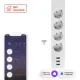 Умный удлинитель EKF Connect PRO Wi-Fi c USB RCE-2-WF