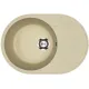 Кухонная мойка Practik PR-M 610-002 слоновая кость