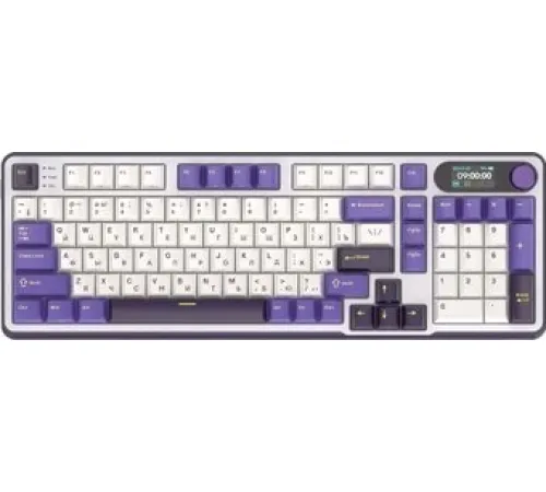 Клавиатура Royal Kludge RK-S98 RGB Blackberry RK Chartreuse