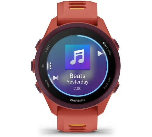 Умные часы Garmin Forerunner 170 Music красный