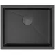Кухонная мойка ARFEKA ECO AR 550*450 POP-UP BLACK PVD NANO DECOR MILLET GRAINS