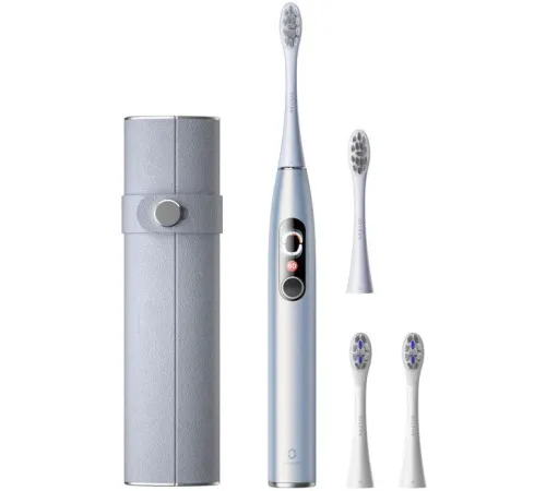 Электрическая зубная щетка Oclean X Pro Digital Set серебристый